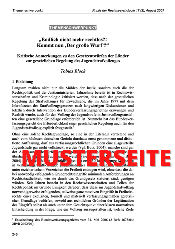 Musterseite 2